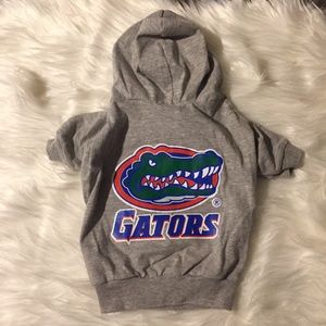 FL Gators Dog Pet Sweatshirt Hoodie L